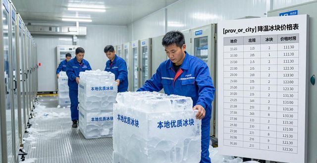 滨州降温冰块多少钱一吨？本地制冰厂报价来了